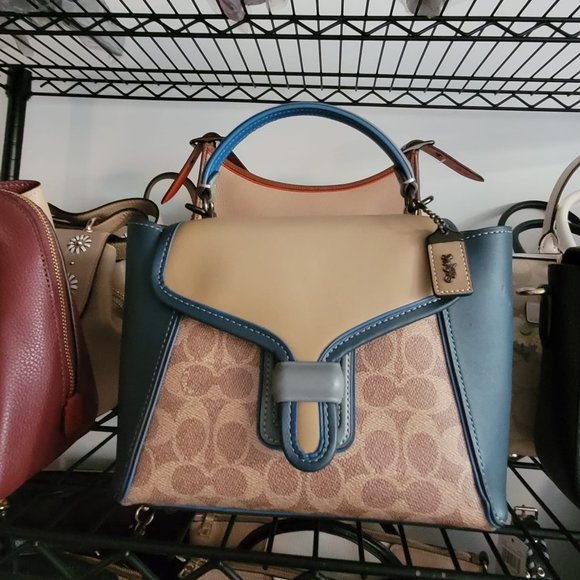 Coach Handbags - (SOLD) $399 *NEW* COACH Courier Carryall 23 In Colorblock